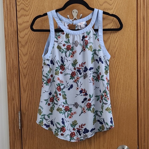 Candie's Tops - Women junior tank top shirt floral print